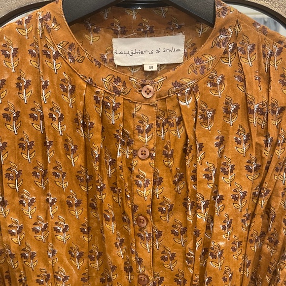 Daughters of India Brown Maxi Dress - Picture 5 of 5